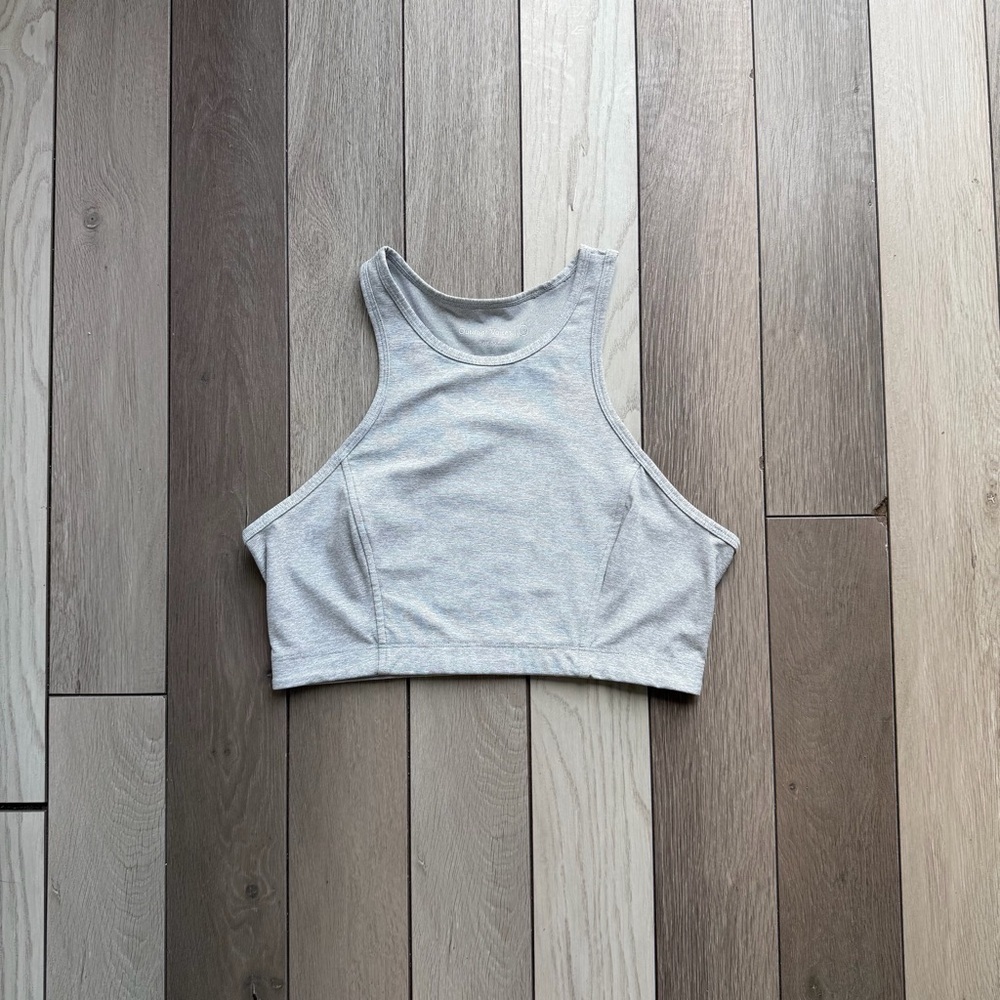 Outdoor Voices Athena Crop Top In Lake